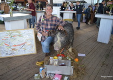 'Varkensfluisteraar' Kees Scheepens. 